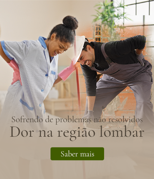 Empregada de limpeza que sofre de dores nas costas - Trabalhador da construção civil com dores na região lombar.