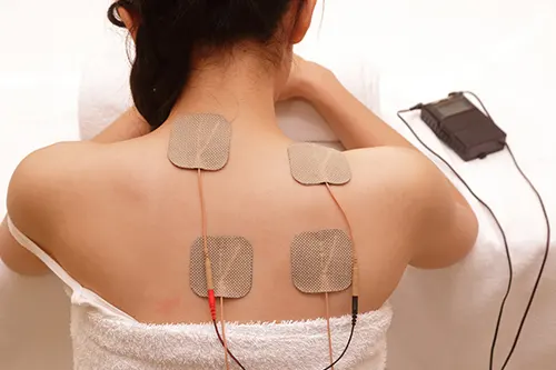 Electric Muscle Stimulation in for Neck or Back Pain