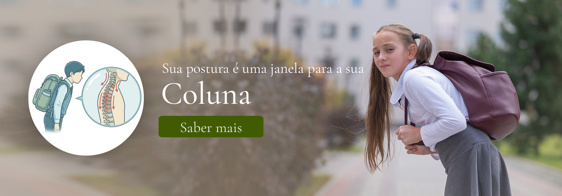 Volta às aulas – Sua postura é uma janela para a sua coluna. Volta às aulas – Sua postura é uma janela para a sua coluna.