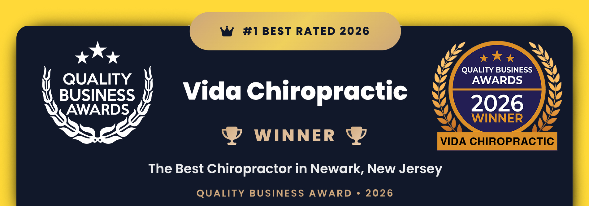 Winner - The Best Chiropractor in Newark, New Jersey for 2026